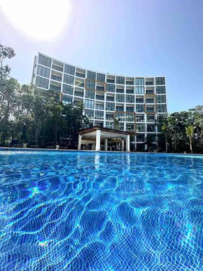 Condo de lujo Ciudad Mayakoba vista a la jungla y jacuzzi privado